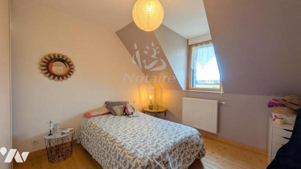 Maison contemporaine lumineuse avec jardin paysager sans vis-à-vis – Plouescat