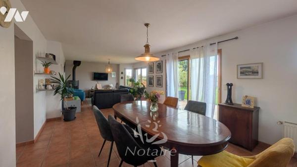 Maison contemporaine lumineuse avec jardin paysager sans vis-à-vis – Plouescat