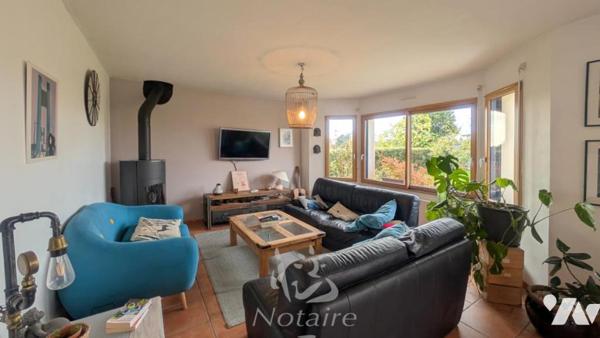 Maison contemporaine lumineuse avec jardin paysager sans vis-à-vis – Plouescat