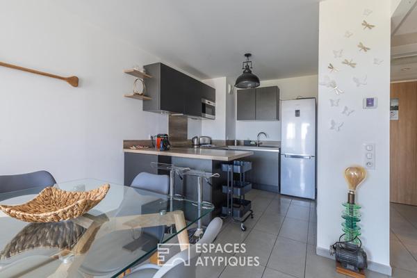 Appartement avec vue et terrasse dans l’iconique « Arbre Blanc »