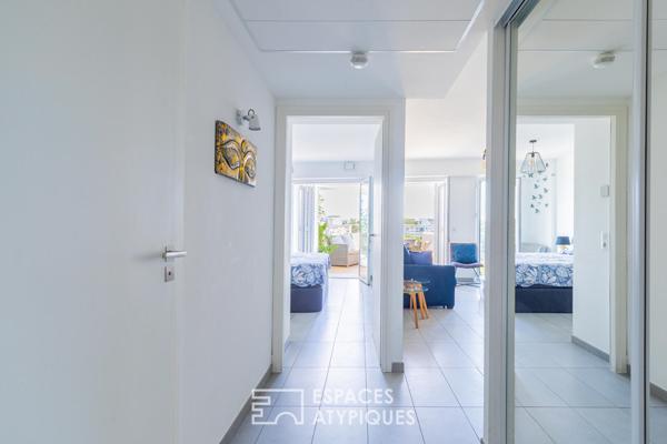 Appartement avec vue et terrasse dans l’iconique « Arbre Blanc »