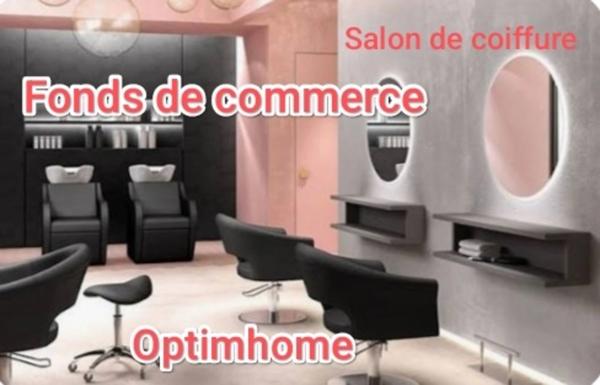 À vendre : Salon de coiffure mixte rénové, proche Lorient