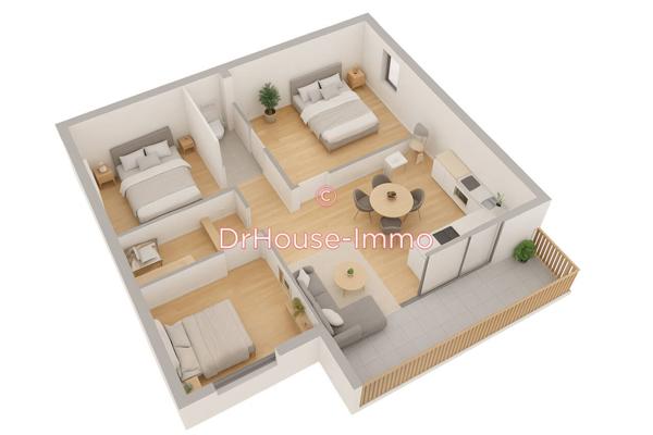 Appartement à vendre 4 pièces de 82 m²