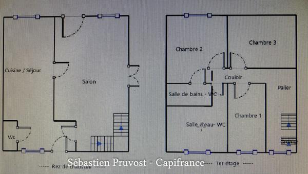Dordogne (24) Maison à vendre 5 pièces LA COQUILLE (24), 3 chambres, dépendance, terrain 400m2, beaux volumes.