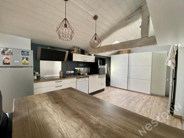 A LOUER - AGEN CENTRE - Appartement de 2 pièces principales entièrement rénové