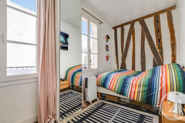 Appartement F2 à vendre  2 pièces - 39,53 m2 PARIS - 75003