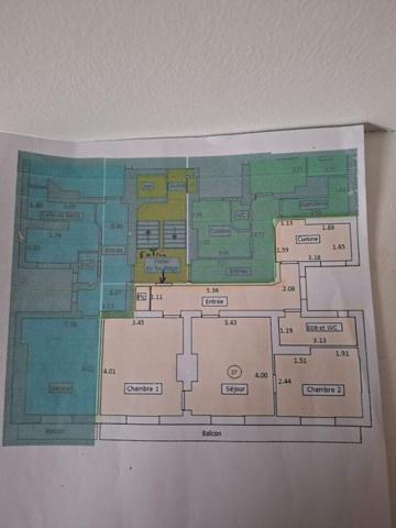 Appartement de charme Paris 75017 3 pièce(s) 55 m