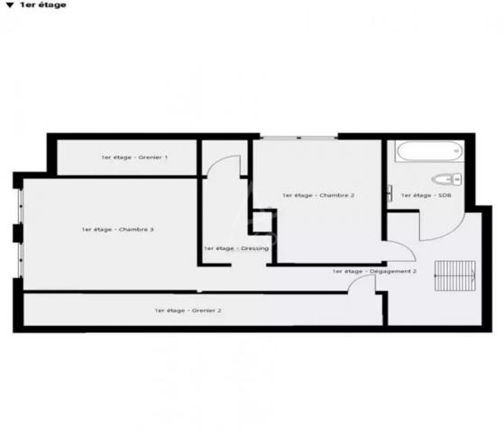 Maison de 126m2 avec 5 pièces dont 3 Chambres à Sully-Sur-Loire