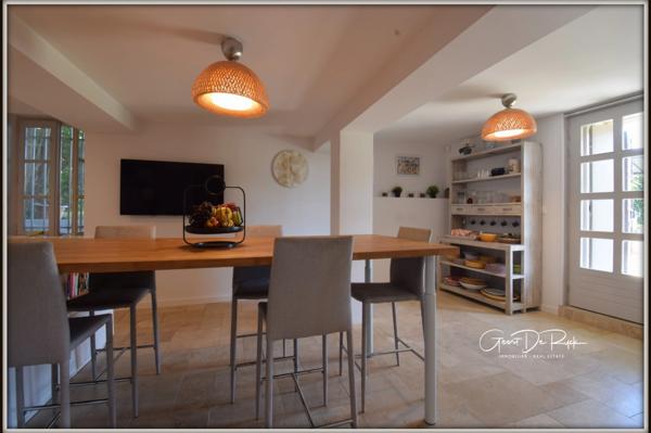 Proche de CARCASSONNE. Demaure de charme en pierre  P9 de 350 m² avec piscine - Terrain de 2 ha.
