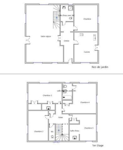 BORD DE MER Maison à vendre À 80m de la mer, 5 chambres, garage, jardin. Colleville Montgomery Plage, proche Ouistreham (14) Calvados