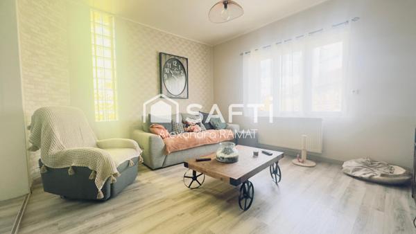 Maison familiale 4 chambres avec jardin et double garage !