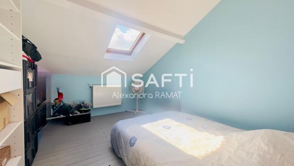 Maison familiale 4 chambres avec jardin et double garage !