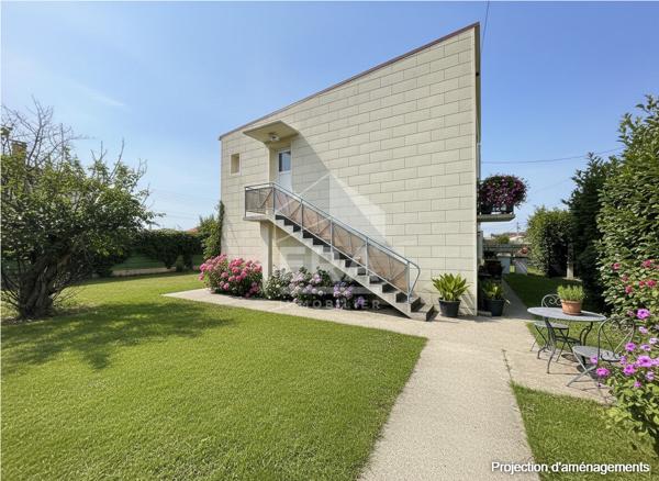 Maison 3 pièces Aureilhan - grand garage - jardin