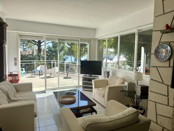 50 m plage du Platin VUE MER 4 PIECES Grande terrasse Garage