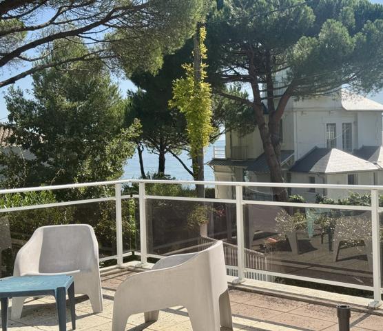 50 m plage du Platin VUE MER 4 PIECES Grande terrasse Garage