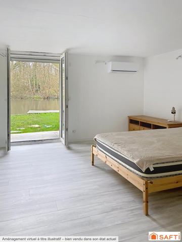 Maison 124 m2 - terrain 627 m2 - 2 studios - idéal investisseurs - vue sur lac