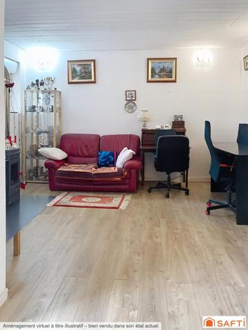 Maison 124 m2 - terrain 627 m2 - 2 studios - idéal investisseurs - vue sur lac