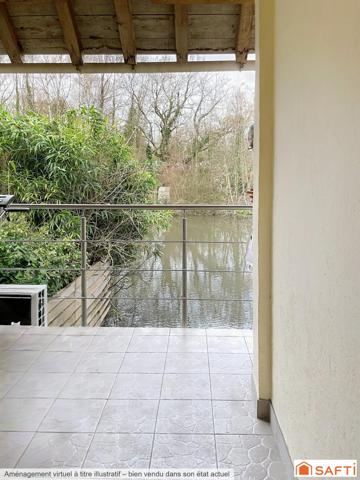 Maison 124 m2 - terrain 627 m2 - 2 studios - idéal investisseurs - vue sur lac