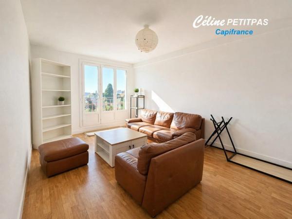 Appartement T4 – 4 pièces – 68m² surface Carrez – centre nord de Rennes – quartier Sévigné