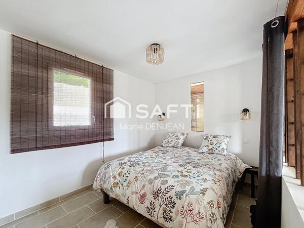 Maison + 2 Gîtes meublés, terrain de 2864 m².