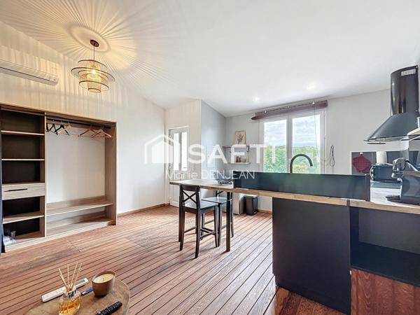 Maison + 2 Gîtes meublés, terrain de 2864 m².