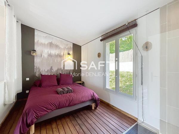 Maison + 2 Gîtes meublés, terrain de 2864 m².