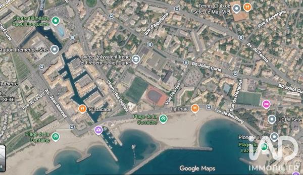 Studio à vendre 24 m² Sète