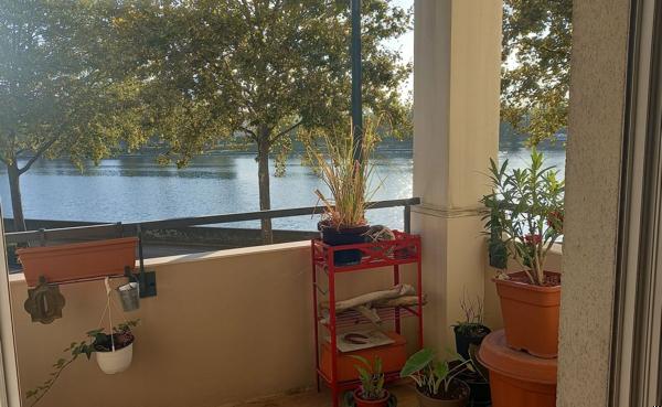 Superbe 2p, 48 m2, balcon vue sur la Seine, Alfortville (94140)