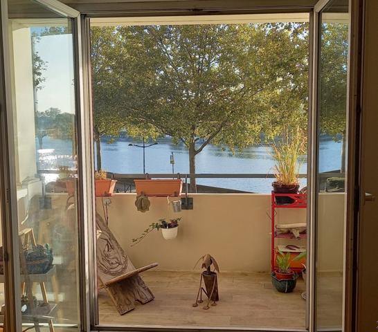 Superbe 2p, 48 m2, balcon vue sur la Seine, Alfortville (94140)