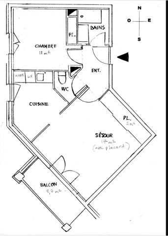 Superbe 2p, 48 m2, balcon vue sur la Seine, Alfortville (94140)