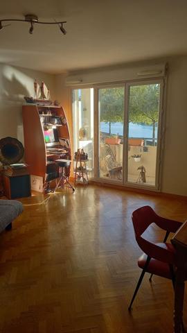 Superbe 2p, 48 m2, balcon vue sur la Seine, Alfortville (94140)