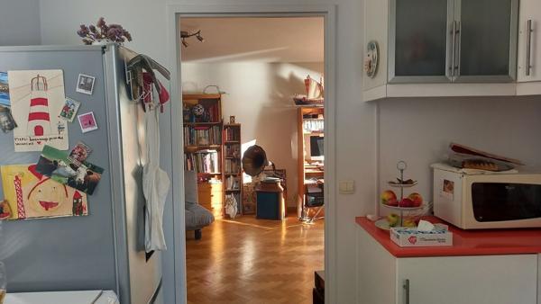 Superbe 2p, 48 m2, balcon vue sur la Seine, Alfortville (94140)