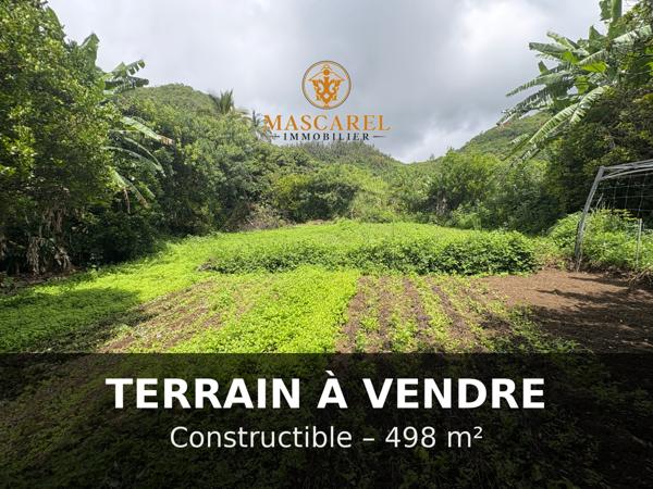 Beau terrain plat constructible