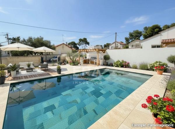 A vendre - MARIGNANE Maison 5/6 pièces 110 m2 - Piscine - Stationnements