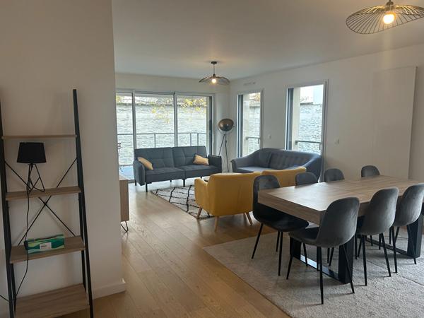 A louer - Centre ville d'Angers - Appartement T3 meublé avec terrasse et place de parking