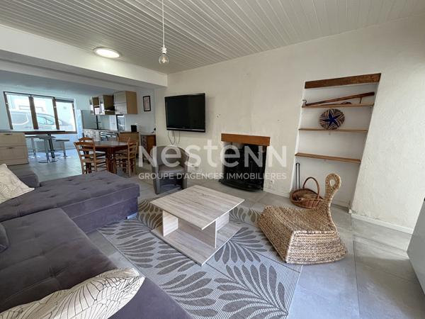 Basse Indre (44610), maison  2 chambres + appartement 1 chambre + studio , cour, jardin et roof top
