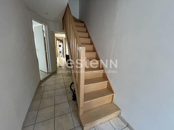 Basse Indre (44610), maison  2 chambres + appartement 1 chambre + studio , cour, jardin et roof top