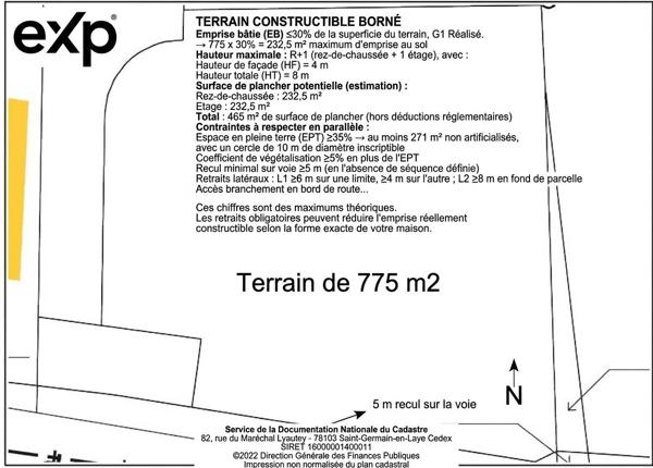 Terrain dans Bouliac