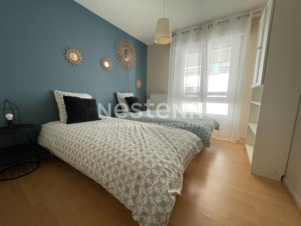A louer Vannes SAINT-PATERN Appartement meublé 3 pièces 67.56 m2 parking garage et balcon