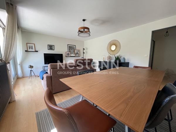 A louer Vannes SAINT-PATERN Appartement meublé 3 pièces 67.56 m2 parking garage et balcon