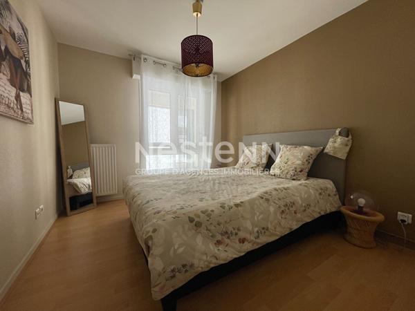 A louer Vannes SAINT-PATERN Appartement meublé 3 pièces 67.56 m2 parking garage et balcon