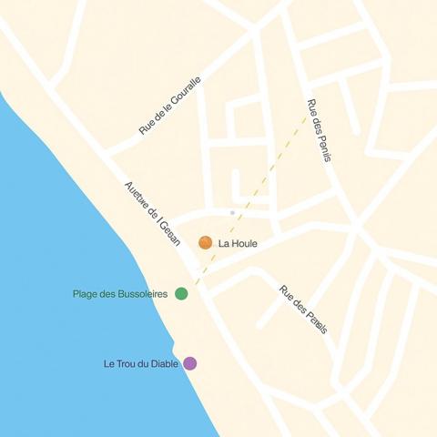 Votre chez vous à 500 mètres de la plage