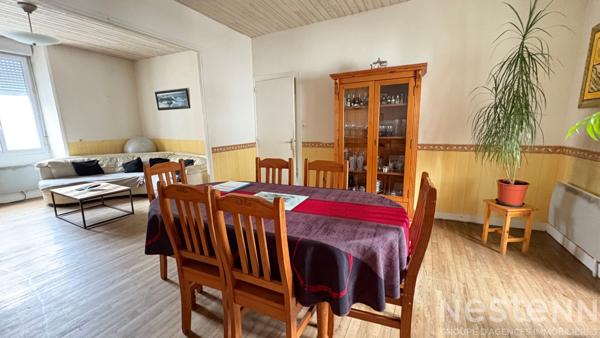 Appartement plein centre ville, 4 chambres de 128 m²