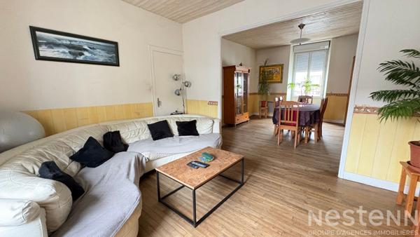 Appartement plein centre ville, 4 chambres de 128 m²