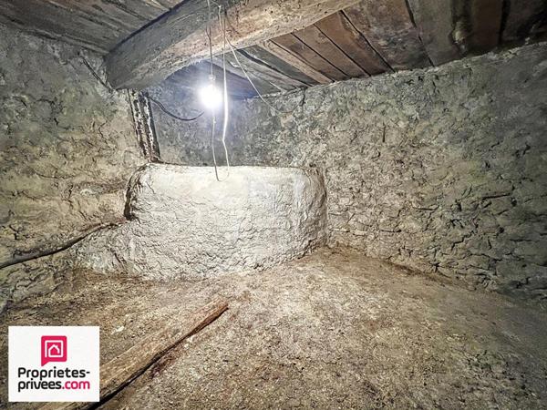 Maison de village traversante avec terrasse caves