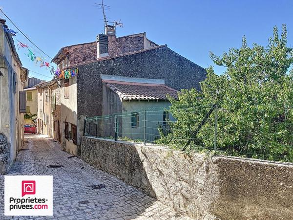 Maison de village traversante avec terrasse caves