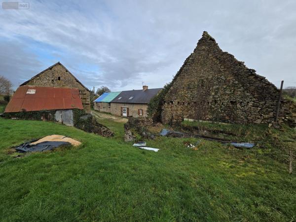 Maison rurale à vendre à Marcillé-la-Ville en Mayenne (53440), ref : 53075/DLS64