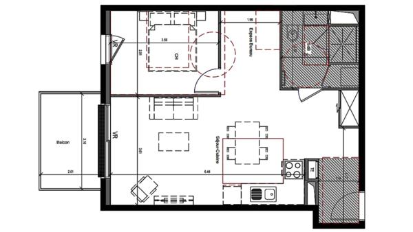 Appartement à vendre 2 pièces 52 m² Clermont-Ferrand
