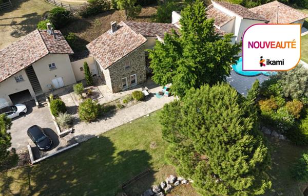 PEYRINS - Somptueuse villa d'architecte de 336 m2