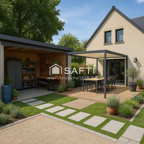 T5 de standing,106 m2 garage,terrain 4 ch centre